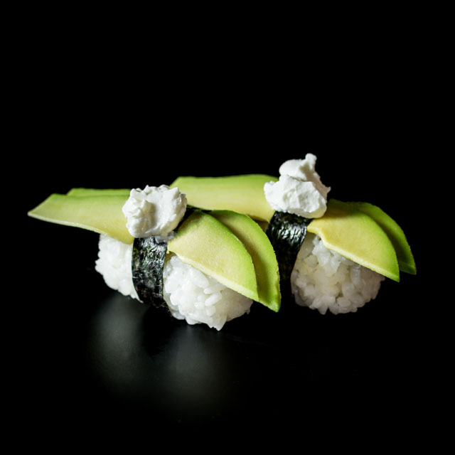 Salmon Avocado Nigiris