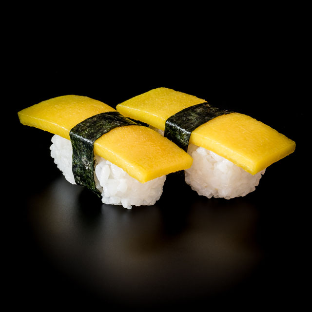 Salmon Cream Cheese Nigiris